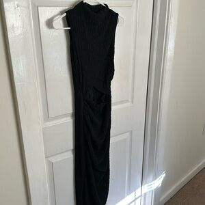 Long black dress